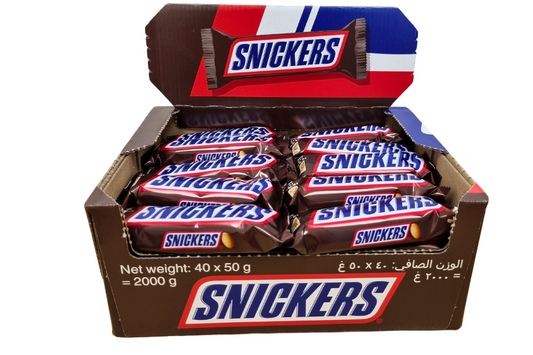SNICKERS BAR 50G x 40stk