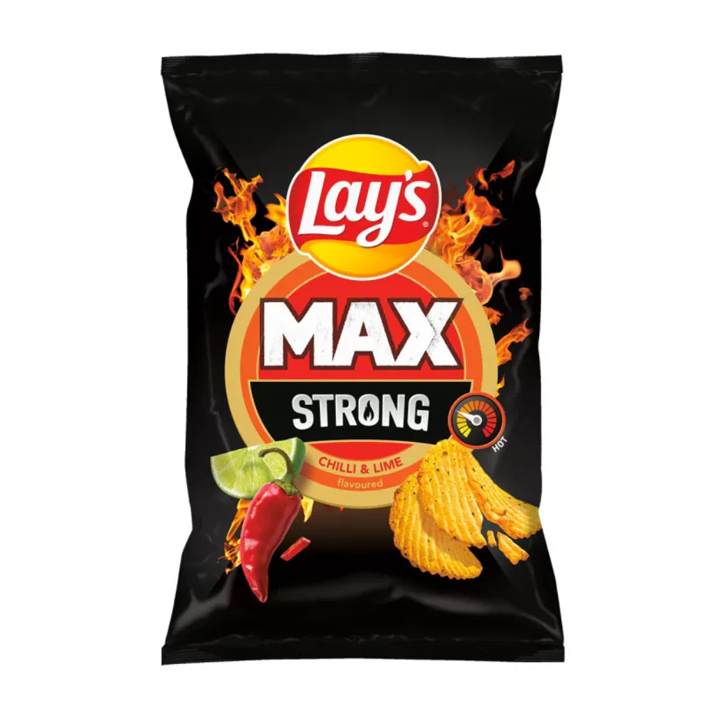 Lay's STRONG Chilli&Lime 120g x 24stk
