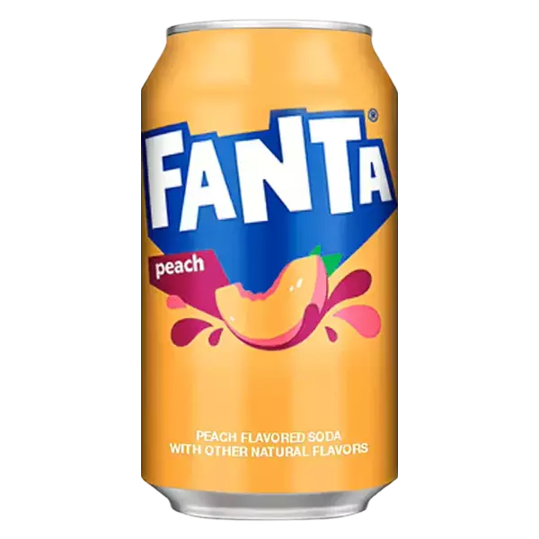 (USA) Fanta BOX: Peach - 355ml x 12 Stk