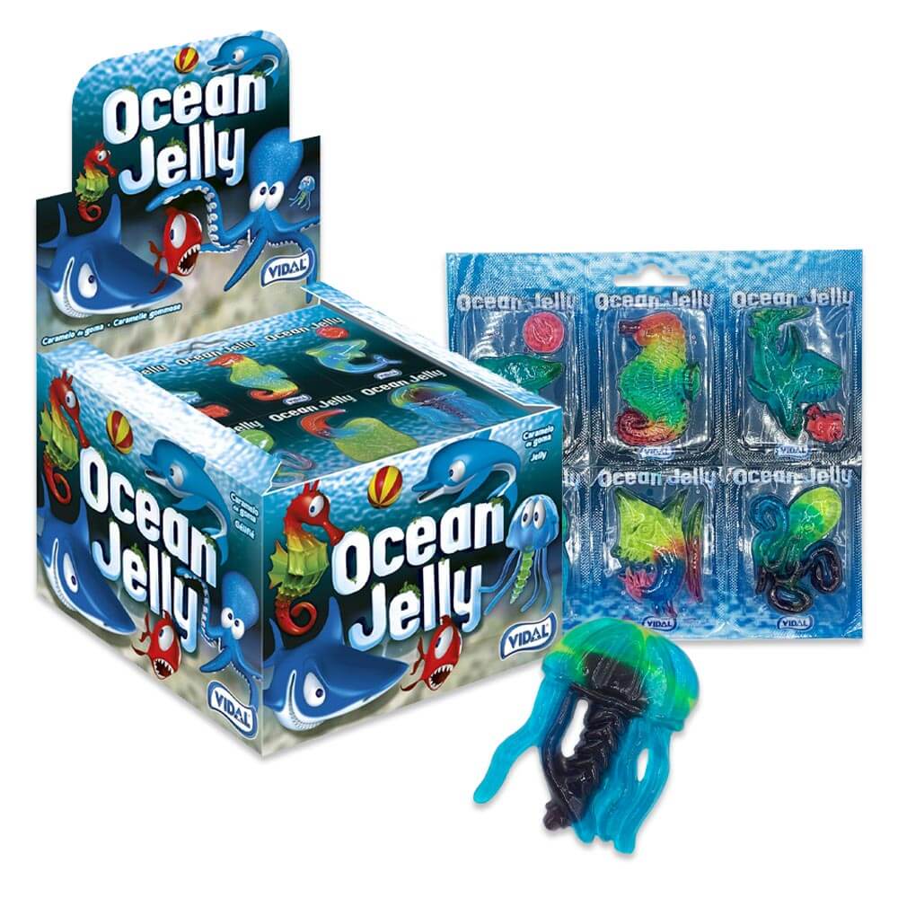 Vidal Ocean Jelly - 66stk
