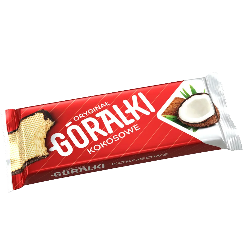 GORALKI COCONUT WAFER WITH CREAM 45G x 36stk
