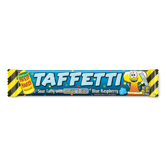 Toxic Waste Taffetti Blue Raspberry 0.7oz (20g) - 24stk