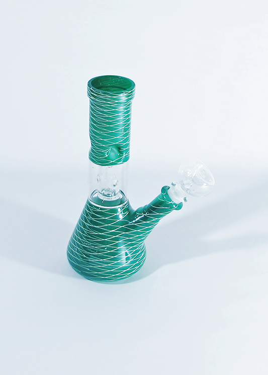 Glasbong 20cm Stripes