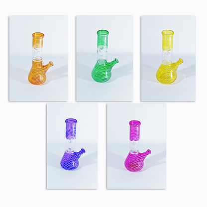 Glasbong 22cm