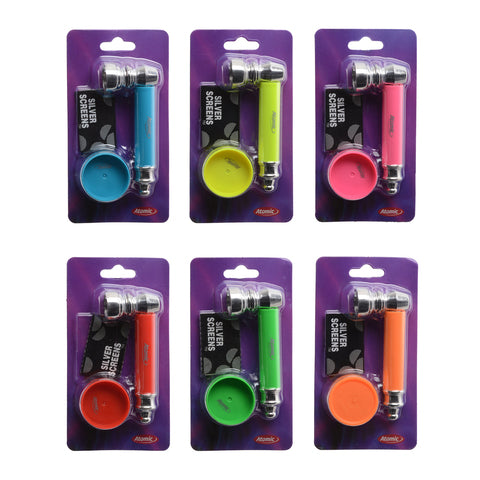 Atomic Metallpipa + grinder 12Stk