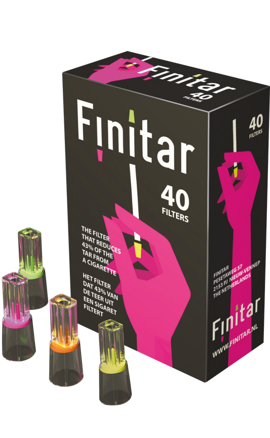 Filter Finitar Cigarettfilter 40st 12Stk