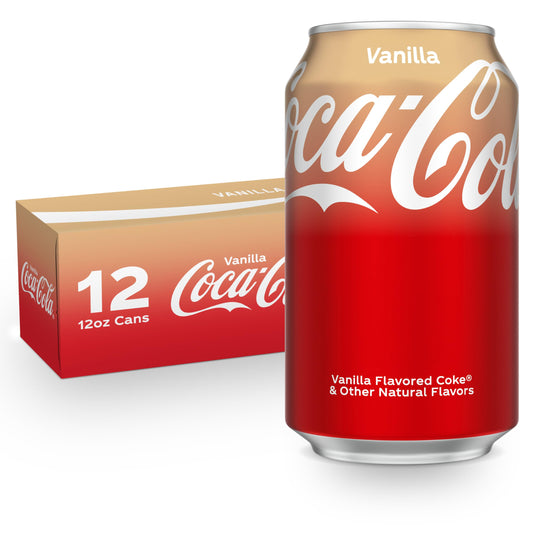 Coca-Cola Vanilla (US) 12oz (355ml x 24stk)