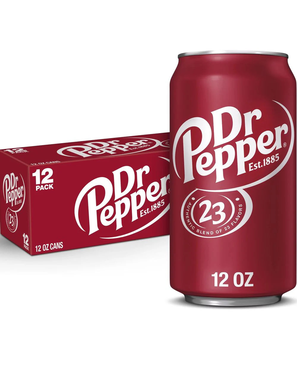(USA) Dr. Pepper BOX: Regular - 355ml x 12 Stk