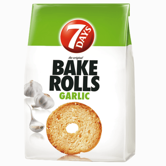 7 DAYS BAKE ROLLS GARLIC 150G x 10stk