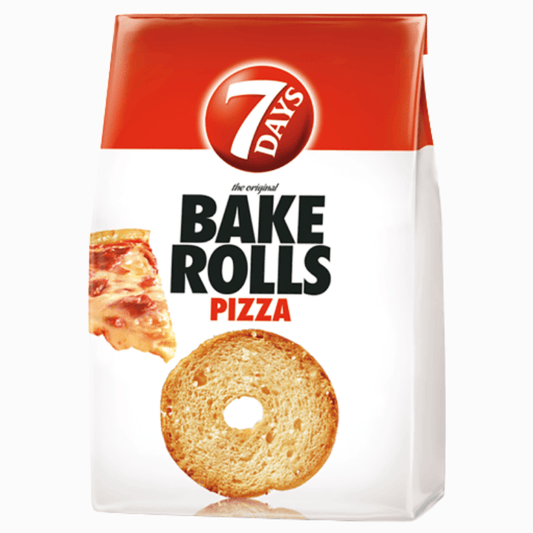 7 DAYS BAKE ROLLS PIZZA 150G x 10stk