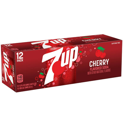 7up Cherry 12oz (355ml x 24stk)