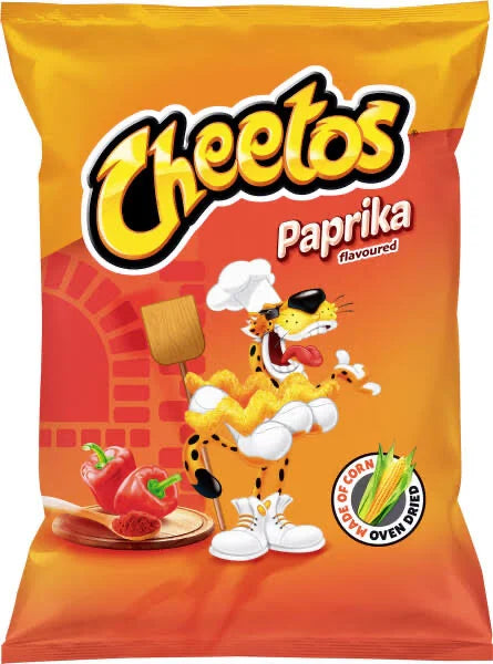 CHEETOS paprika 130G x 14stk