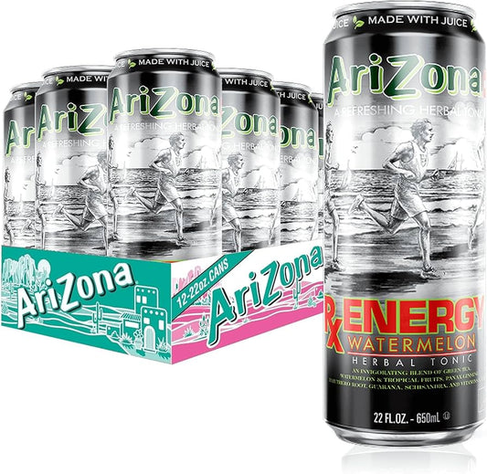 (USA) Arizona BOX: RX Egy. Waterm.. - 650ml x 24 Stk