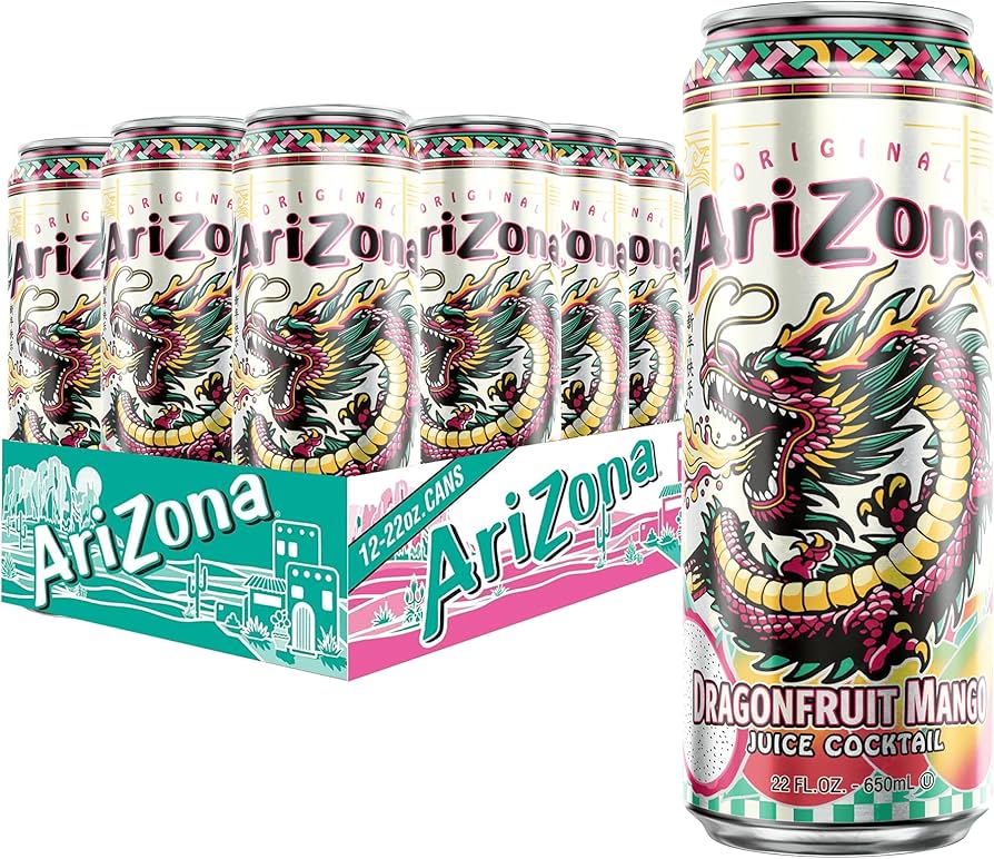 Arizona Dragonfruit Mango (650ml) - 24 Stk