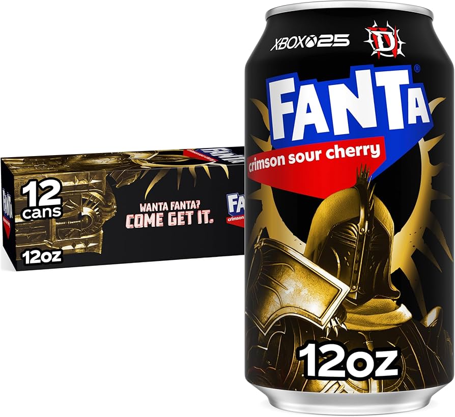 Fanta Crimson Sour Cherry 12oz (355ml x 24stk)