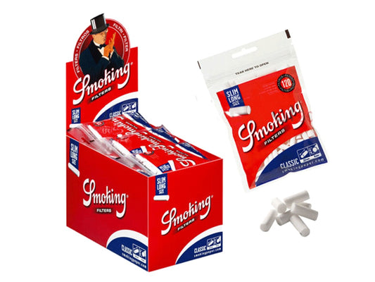 Smoking Slim Long Filter Bags - 120 x 30 Stk