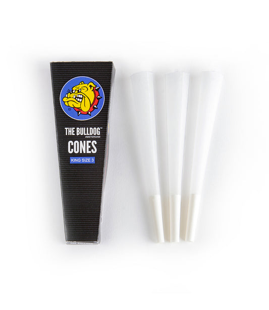 The Bulldog Cones 3pk King Size 30Stk