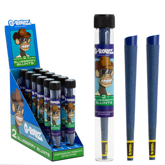 G-Rollz Blunt Cones Blueberry Bop 2 x 12 Stk