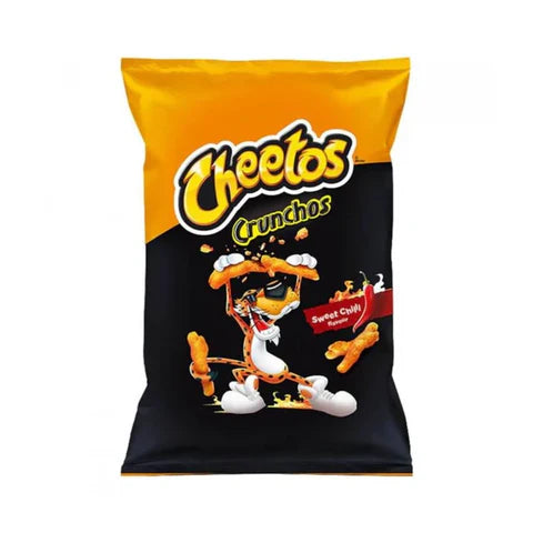 CHEETOS CRUNCHOS 165G SWEET CHILLI x 20stk