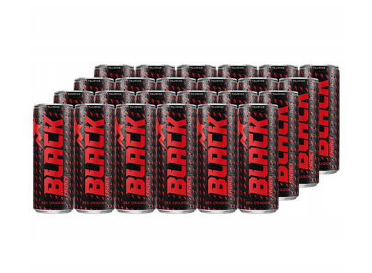 BLACK Sexy Dragon Energy Drink - 250ml x 24 stk
