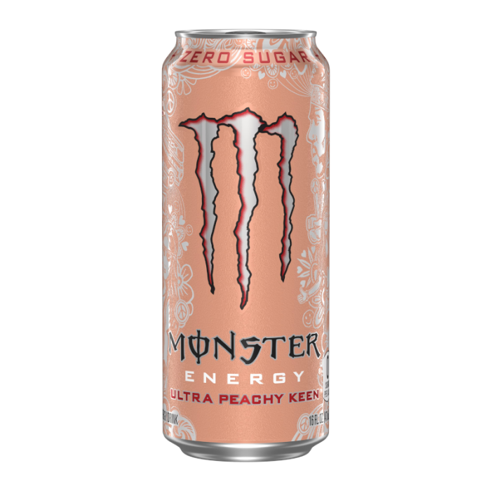 Monster Zero Ultra Peachy Keen 500ml (EU) - 12stk