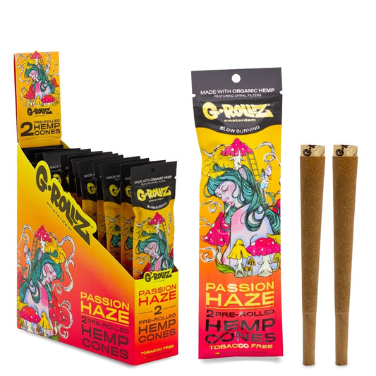 G-Rollz Blunt Cones Passion Hazn - 2 x 12 Stk
