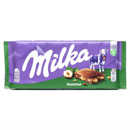 MILKA HAZELNUTS - 90G x 24stk