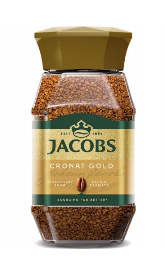 JACOBS Cronat Gold Instant Coffee - 100g x 6stk