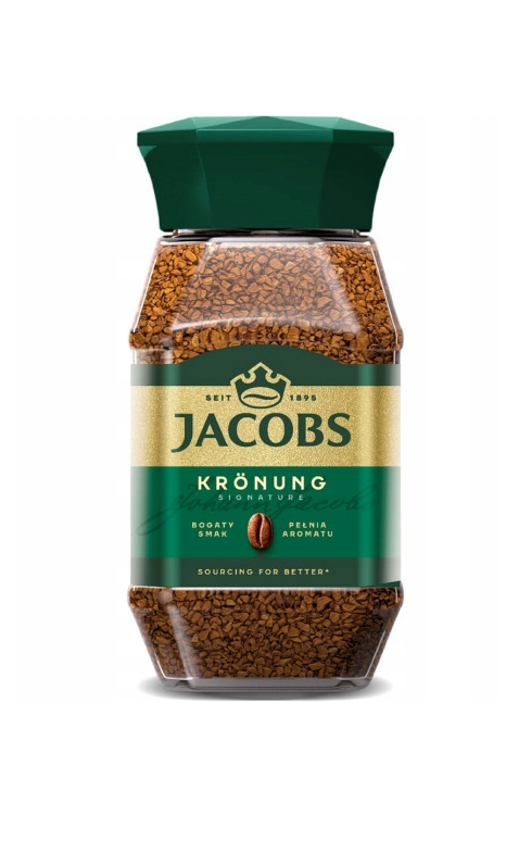 JACOBS Ronung Instant Coffee - 100g x 6stk