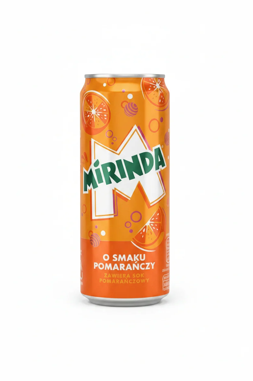 Mirinda Orange - 330 ml x 24 stk