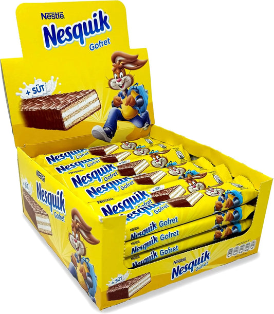 Nestlé Wafer - Nesquik Milk Choc. 26,7g x 30stk