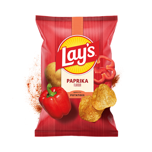 Lay's Paprika - 125g x 21stk