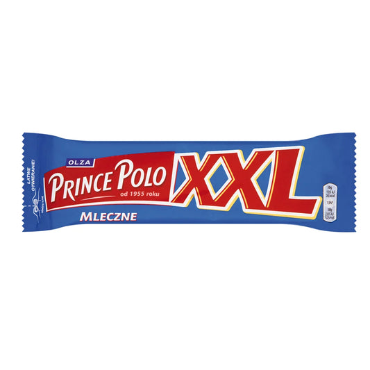 XXL MILK CRISPY WAFER WITH COCOA CREAM & MILK CHOCO 45G x 35stk