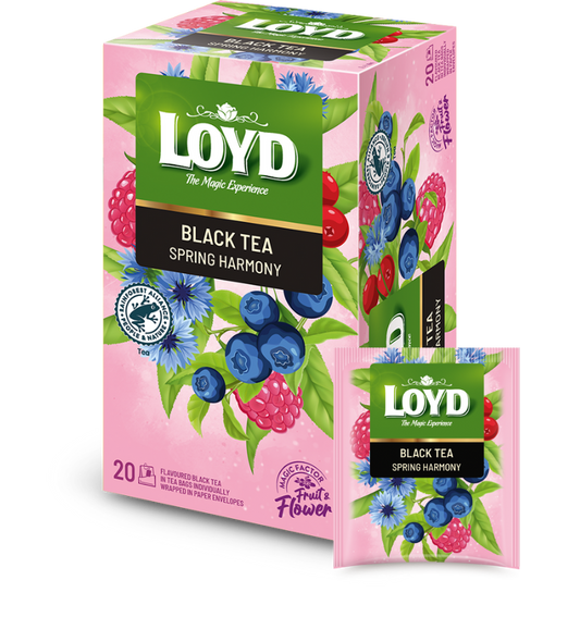 Mokate Loyd Black Tea SPRING HARMONY 20X1,7G X 8 STK