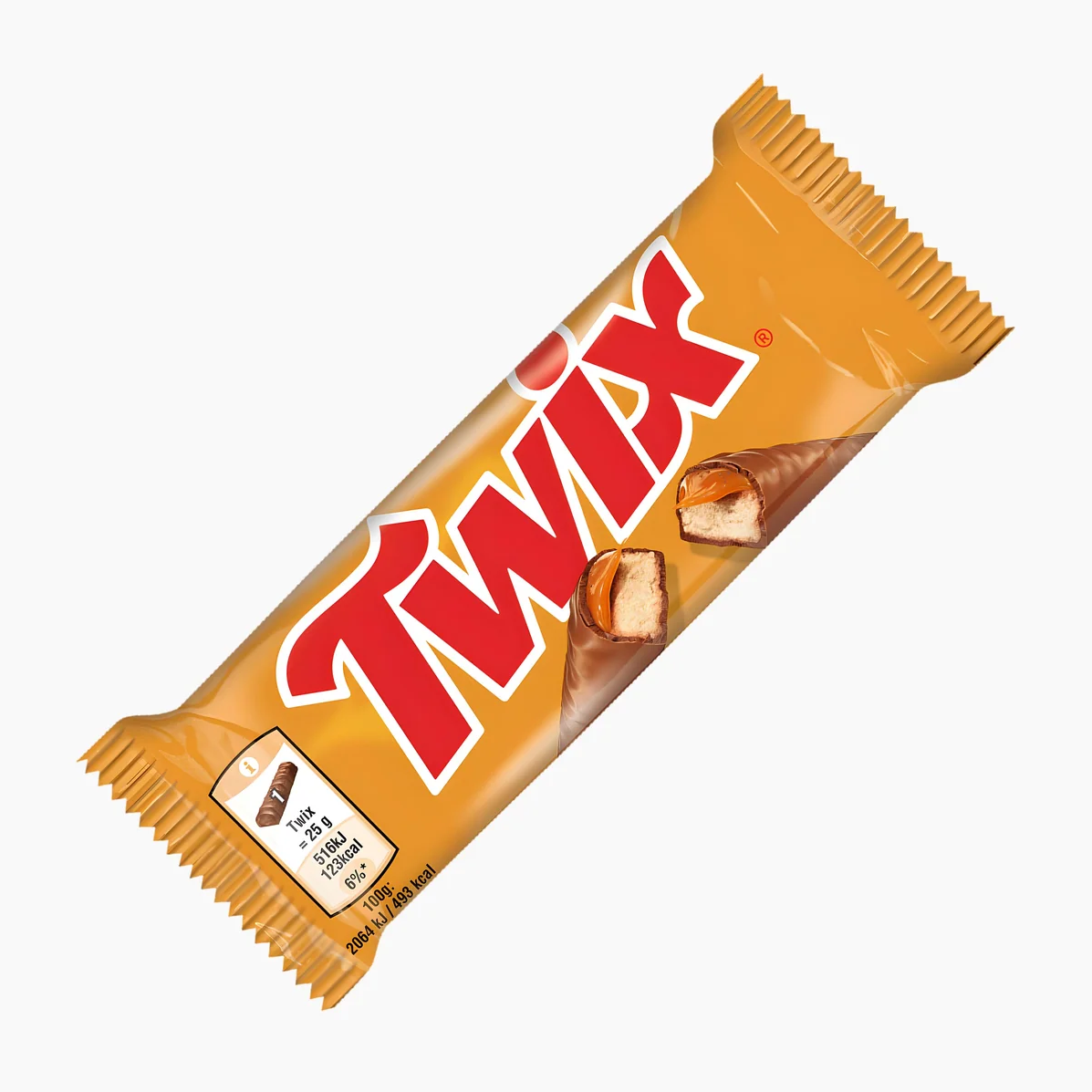 Twix Cookie Bar: Regular - 50g x 30 Stk