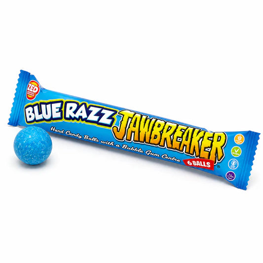 Zed Blue Razz Jawbreaker 6pk 49.5g - 24stk