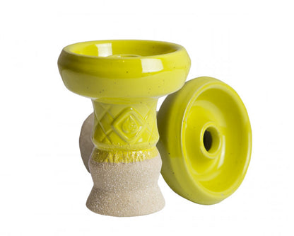 Al-Mani Hand Made Glasert Shisha - skål - 6 stk