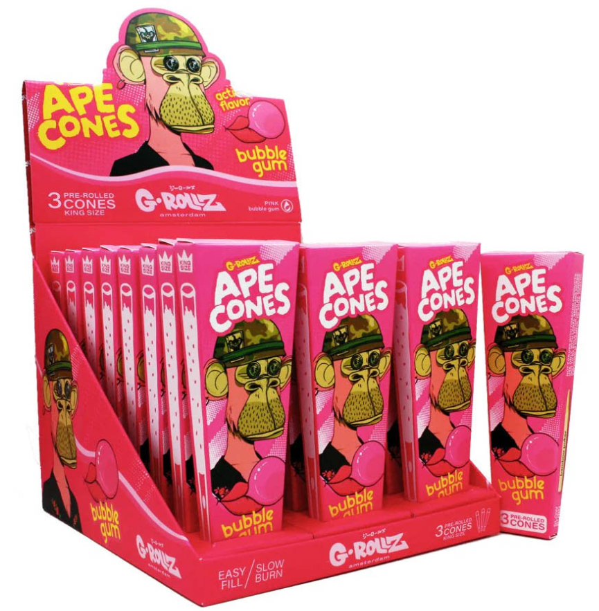 G.ROLLZ . APE CONES.