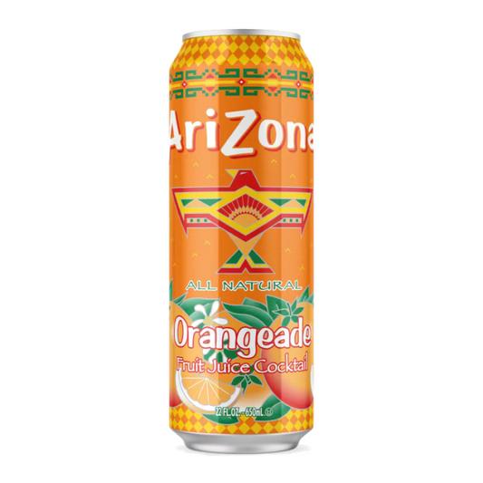 Arizona Orangeade 22fl.oz (650ml x 24stk)