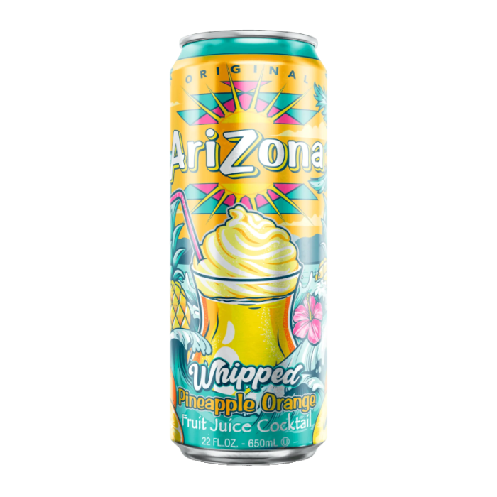 Arizona Whipped Pineapple Orange 22oz (650ml x 24stk)