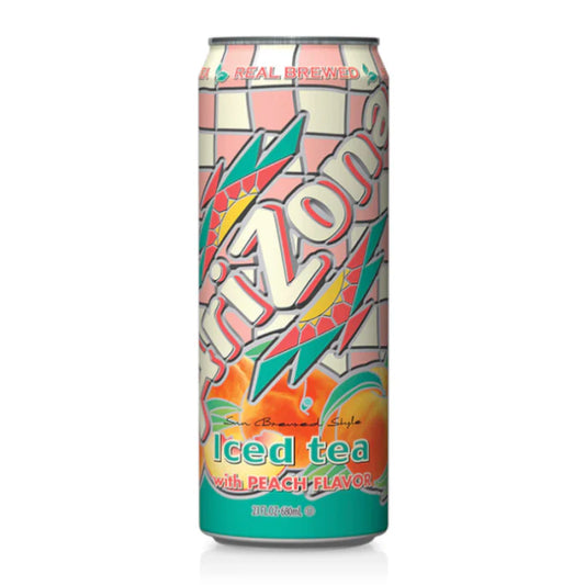 (USA) Arizona BOX: Peach Iced Tea - 650ml x 24 Stk