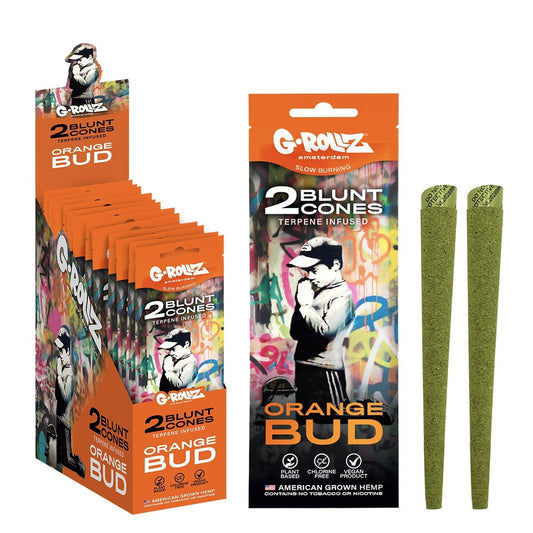 G-Rollz Blunt Cones Orange Bud 2 x 12 Stk