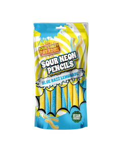Candy Paradise Neon Pencils Blue Razz Lemonade 130g x 12stk