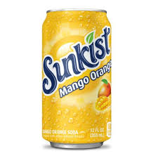 Sunkist BOX: Mango Orange - 355ml x 12 Stk