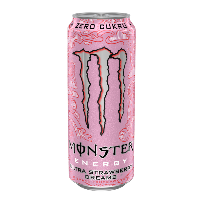 Monster Zero Ultra Strawberry Dreams 500ml (EU) - 12stk
