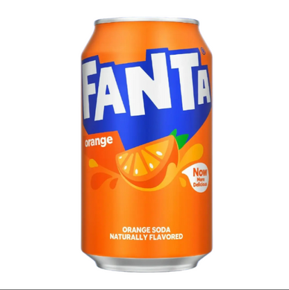 Fanta BOX: Orange - 355ml x 12 Stk