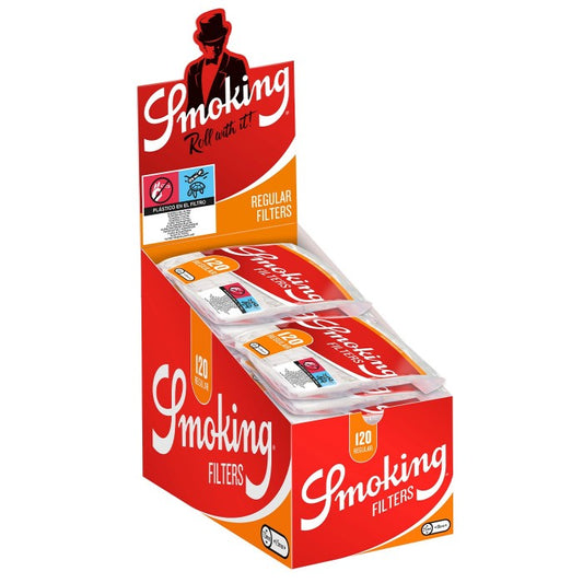 Smoking Orange Regualt Filter Bags - 120 x 25 Stk