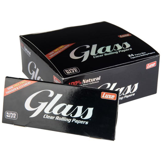 GLASS CLEAR KS ROLLING PAPER - 24 Stk