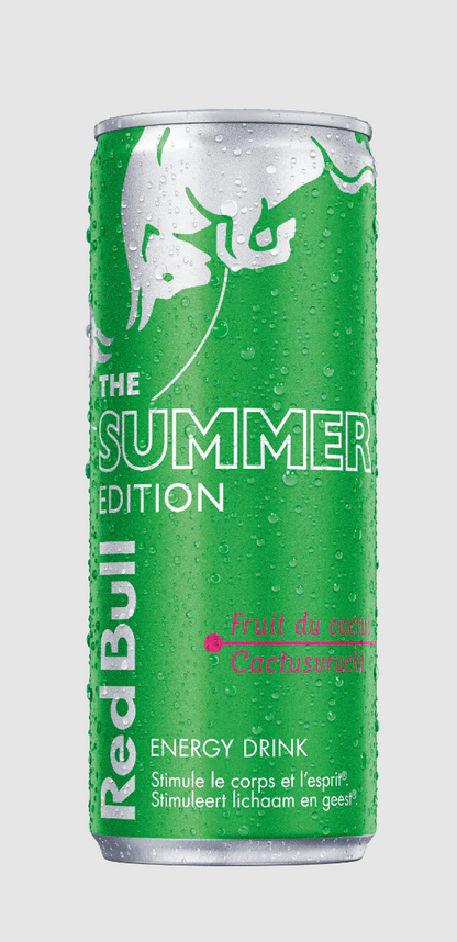 RED BULL ENERGY DRINK GREEN EDITION - 250ml x 12stk