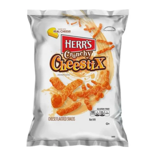 Herr's Crunchy Cheestix 8oz (227g) - 8stk